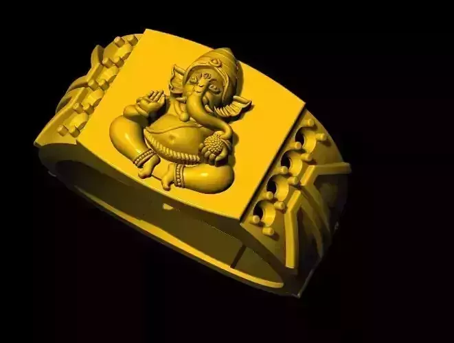 ganesh ring 3dm file