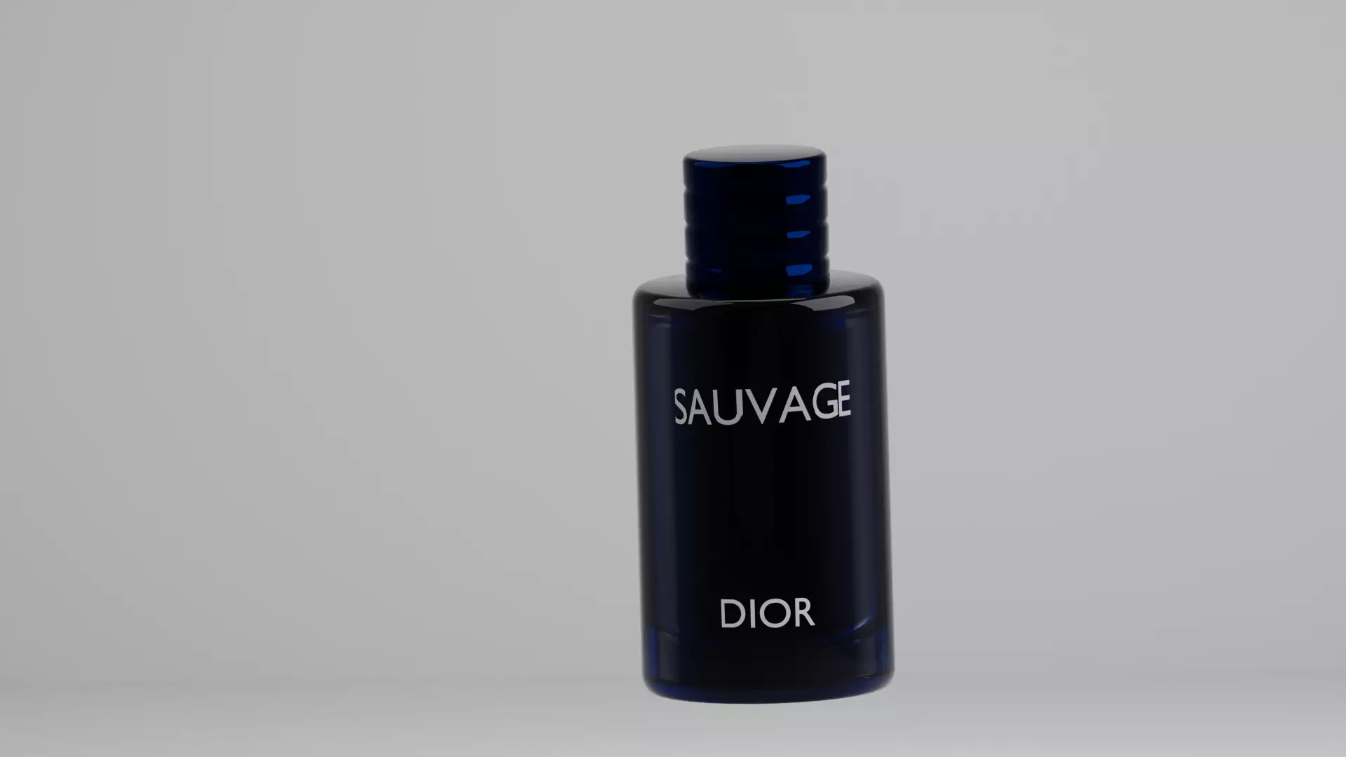 sauvage bottle perfume Free 3D model