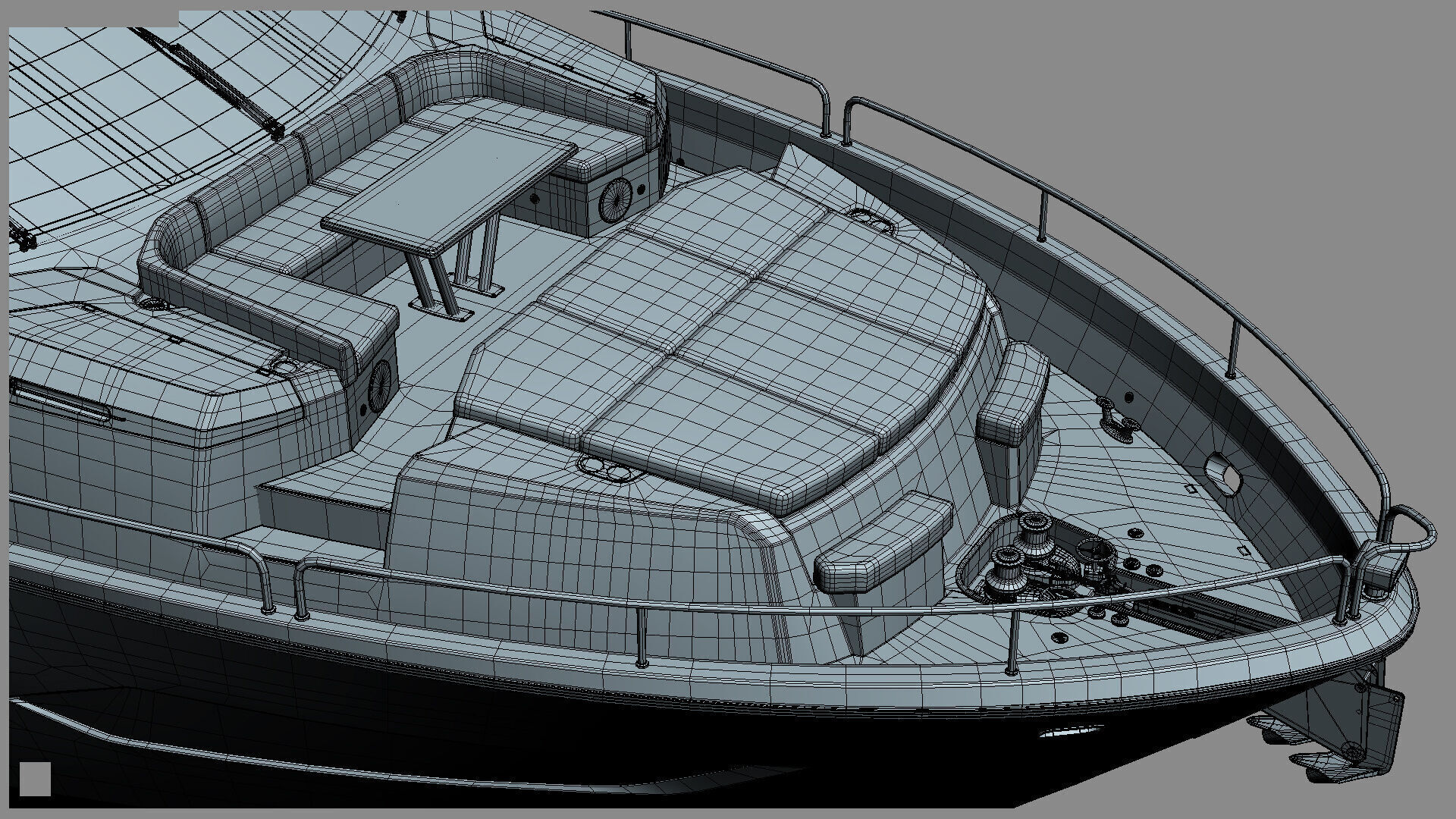 Sunseeker 88 Lux Yacht 3D model_49