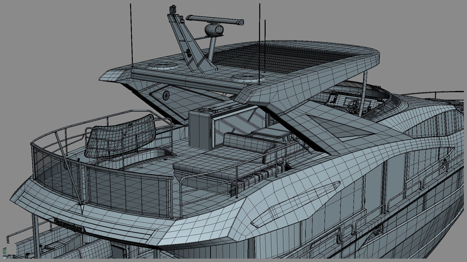 Sunseeker 88 Lux Yacht 3D model_57