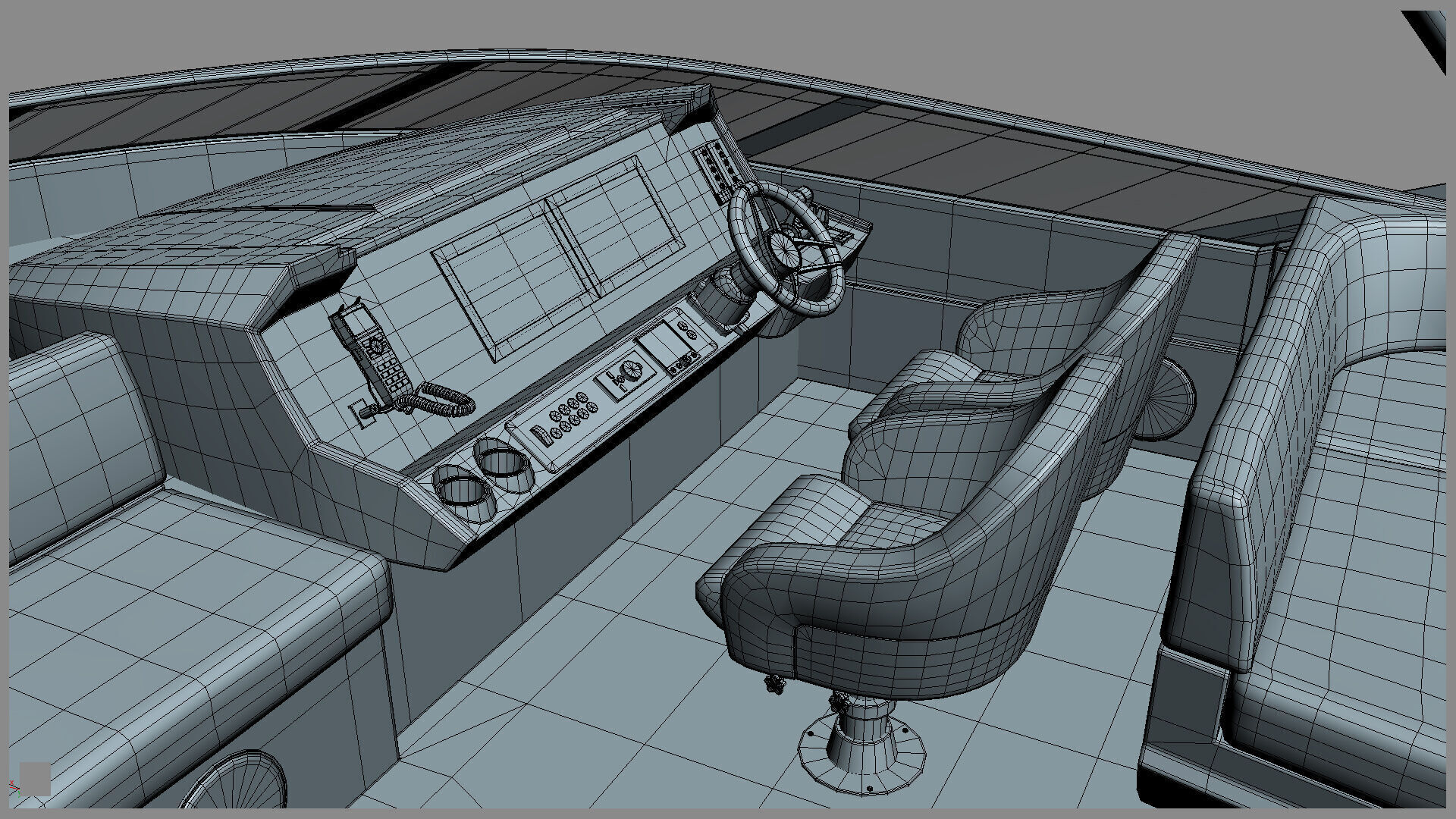 Sunseeker 88 Lux Yacht 3D model_59