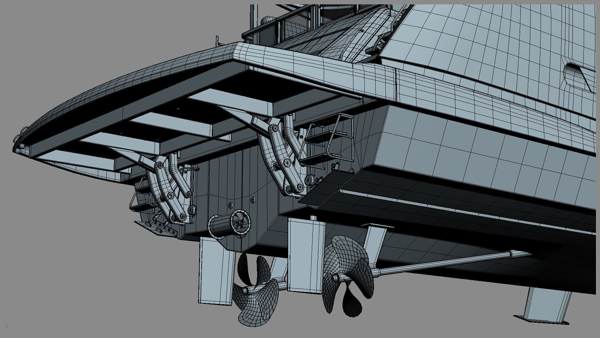 Sunseeker 88 Lux Yacht 3D model_53