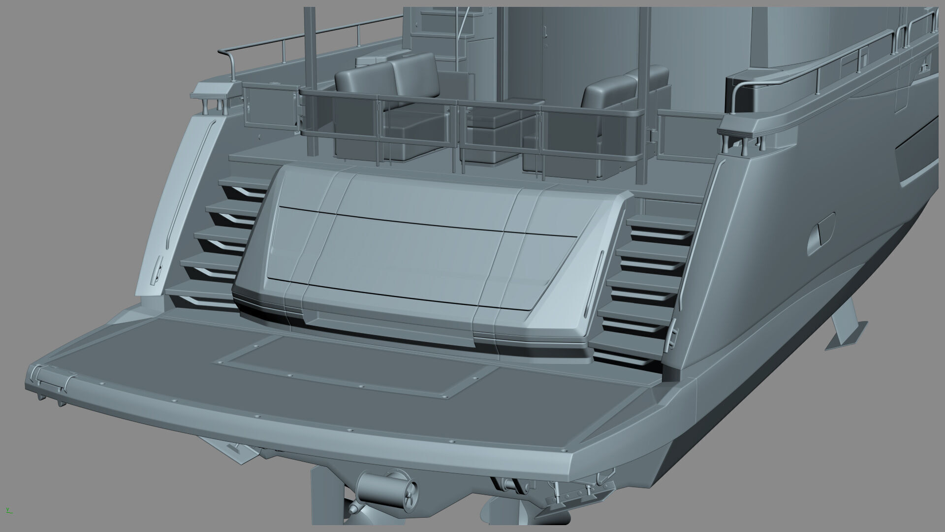 Sunseeker 88 Lux Yacht 3D model_54