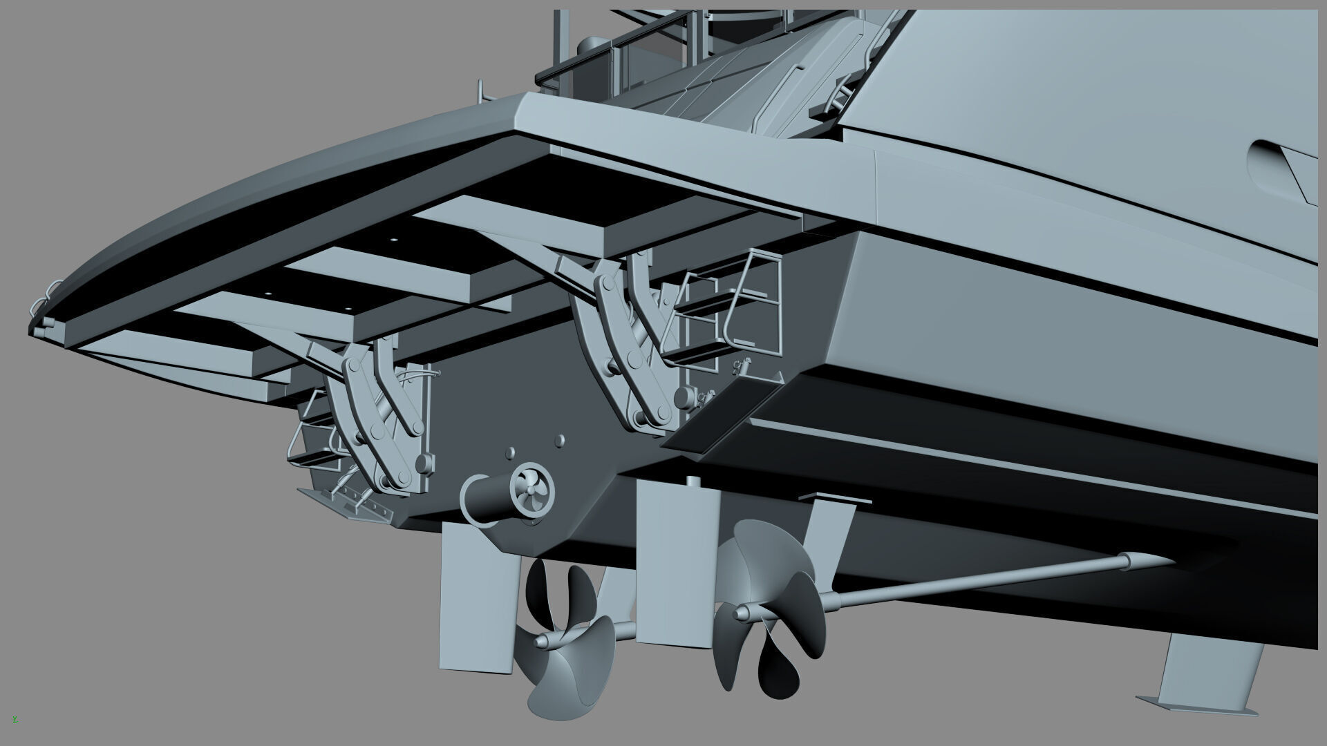 Sunseeker 88 Lux Yacht 3D model_52