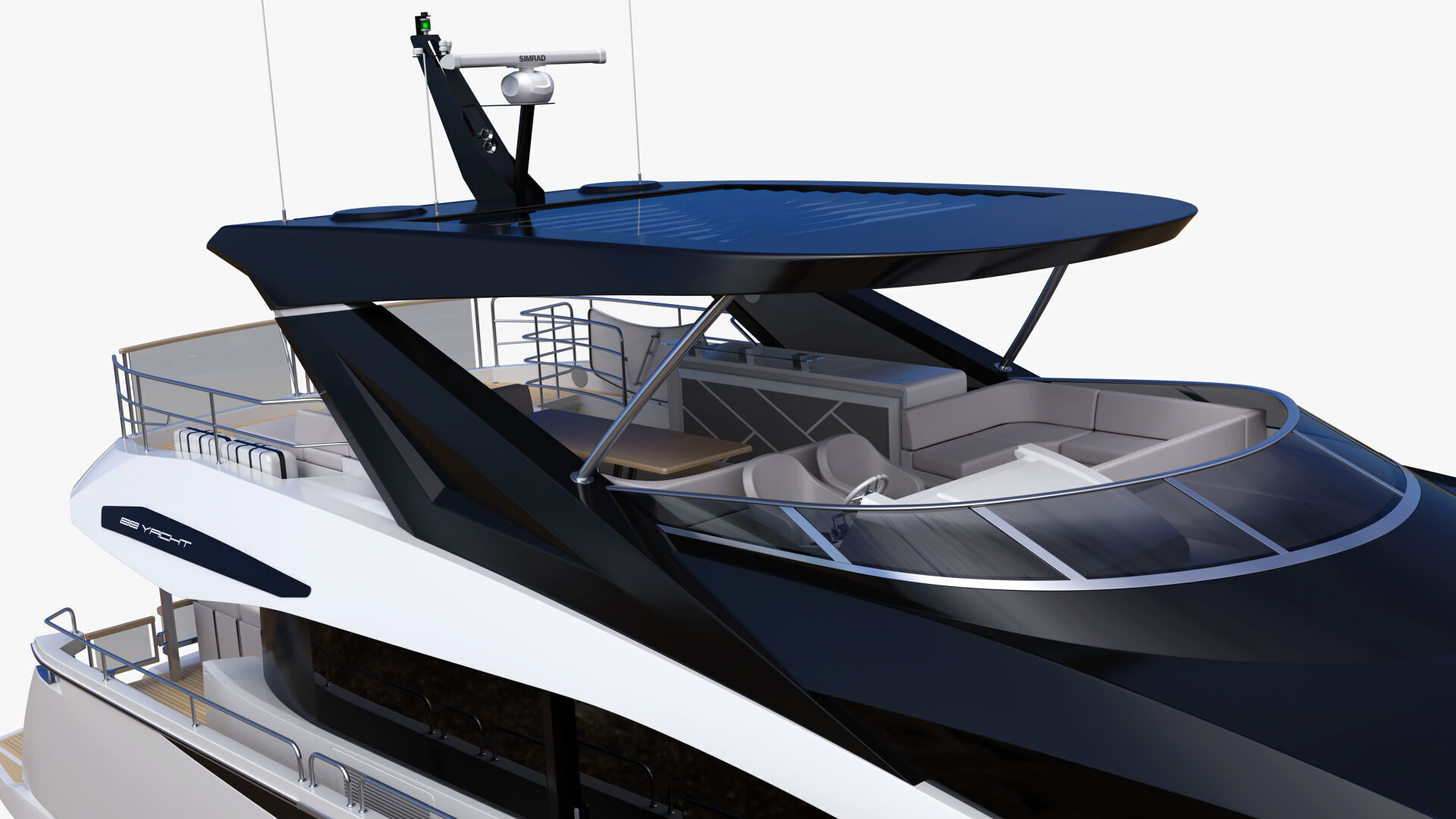 Sunseeker 88 Lux Yacht 3D model_34
