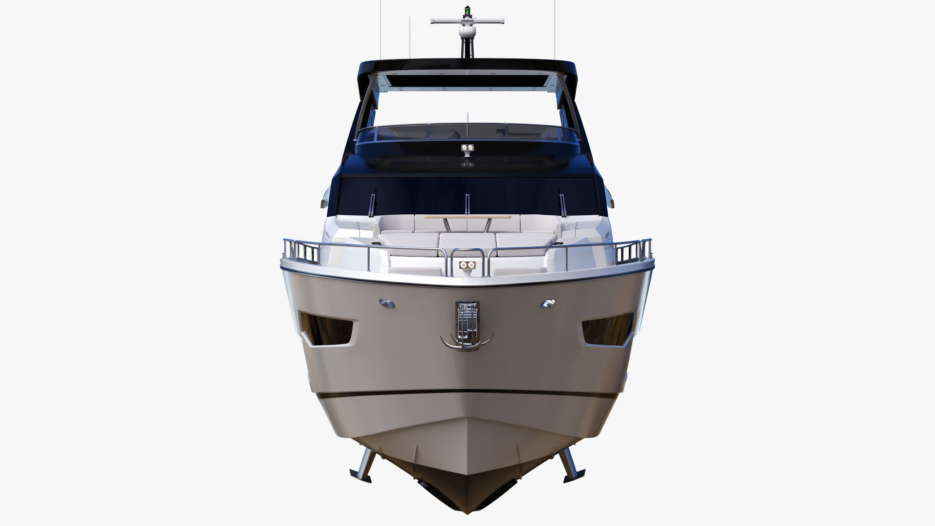 Sunseeker 88 Lux Yacht 3D model_10