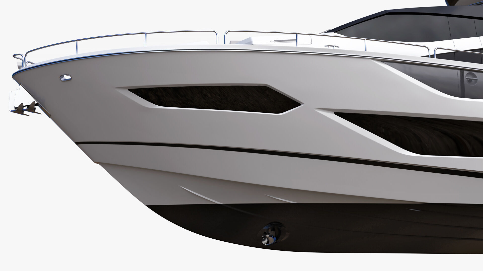 Sunseeker 88 Lux Yacht 3D model_43