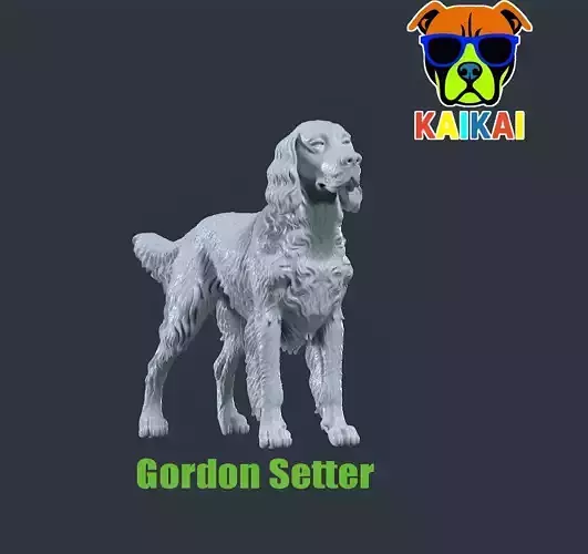 Gordon Setter dog - Gordon the Hound dog - 3D print 3D print model