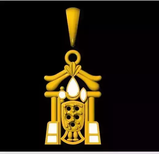 balaji pendant 3dm file