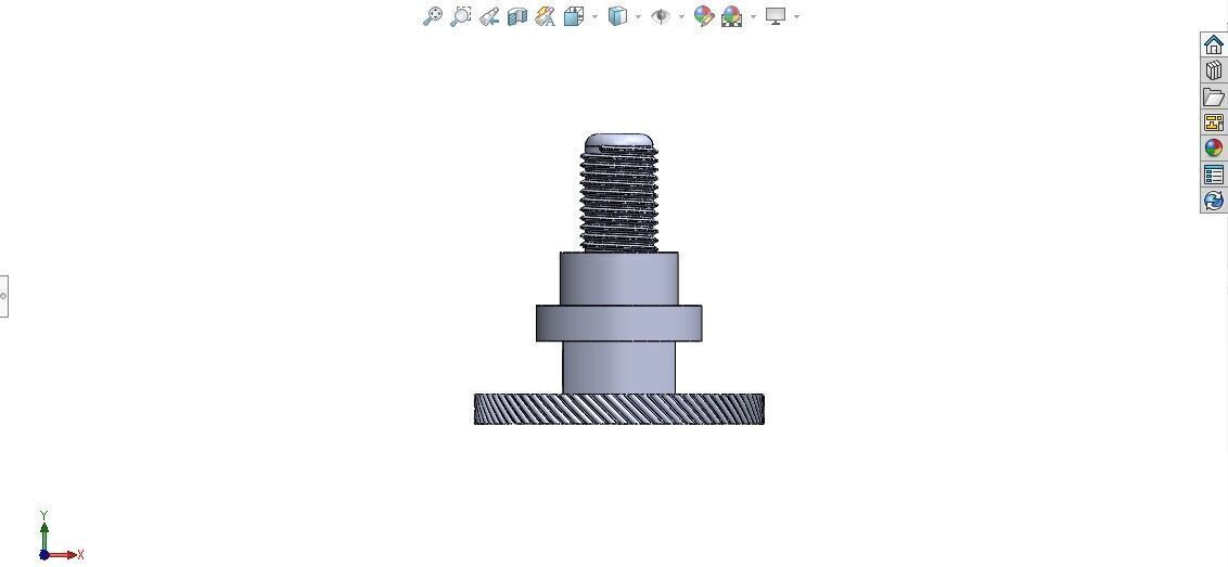 Paper Cup Bottom Sealing Heating Mandrel Precision Component 3D print model_5