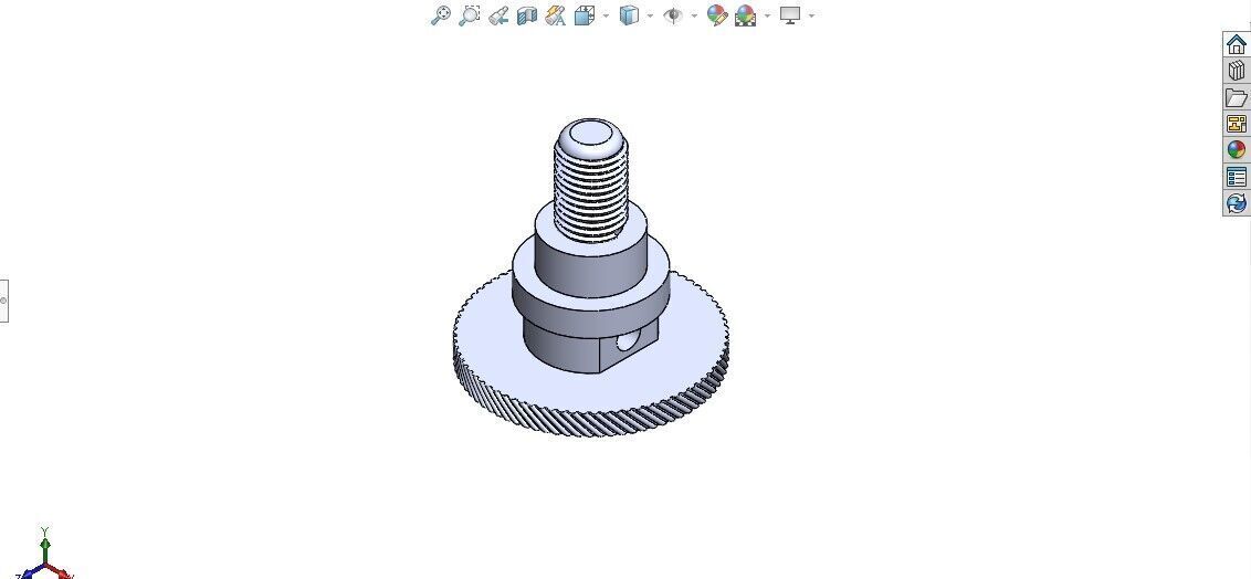 Paper Cup Bottom Sealing Heating Mandrel Precision Component 3D print model_7