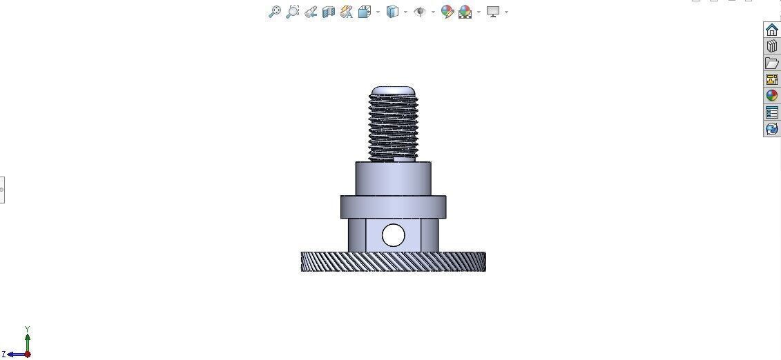 Paper Cup Bottom Sealing Heating Mandrel Precision Component 3D print model_4
