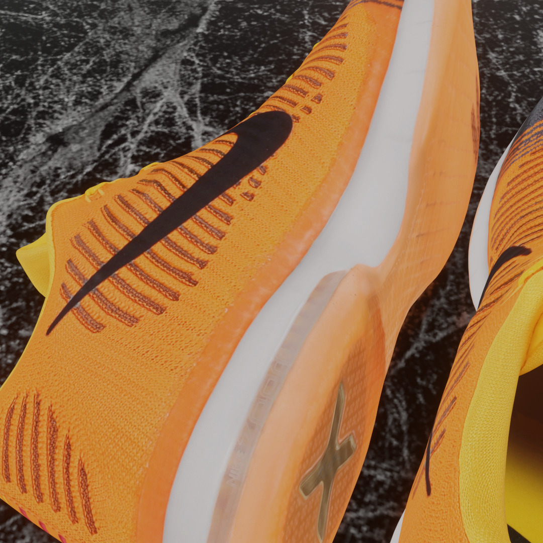 NIKE KOBE 10 ELITE CHESTER 3D SHOES  Low-poly 3D model_8