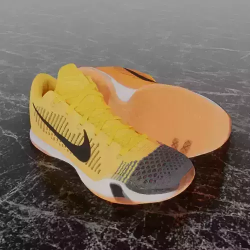 NIKE KOBE 10 ELITE CHESTER 3D SHOES 