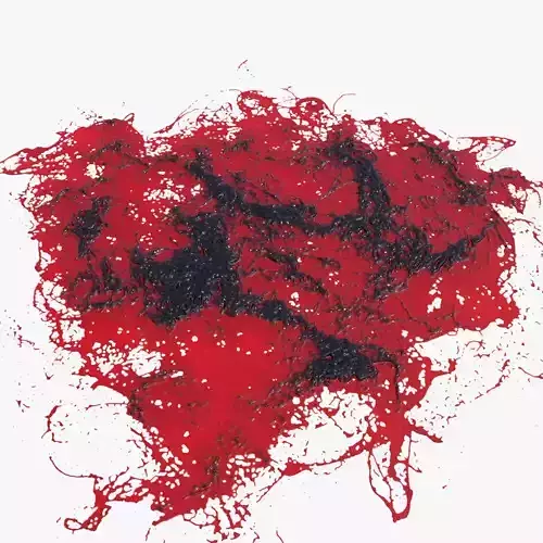 Swirly Blood Stain vol2 8 3D model