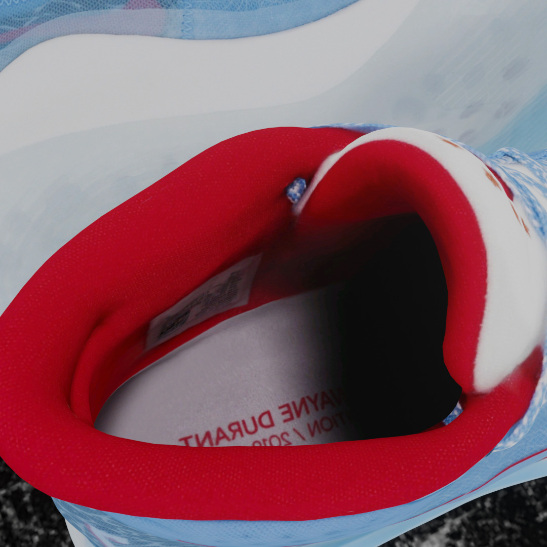 NIKE KD 12 DON C 3D SHOES Low-poly 3D model_9