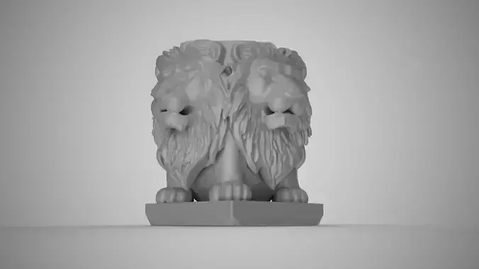Lion Desk Organizer