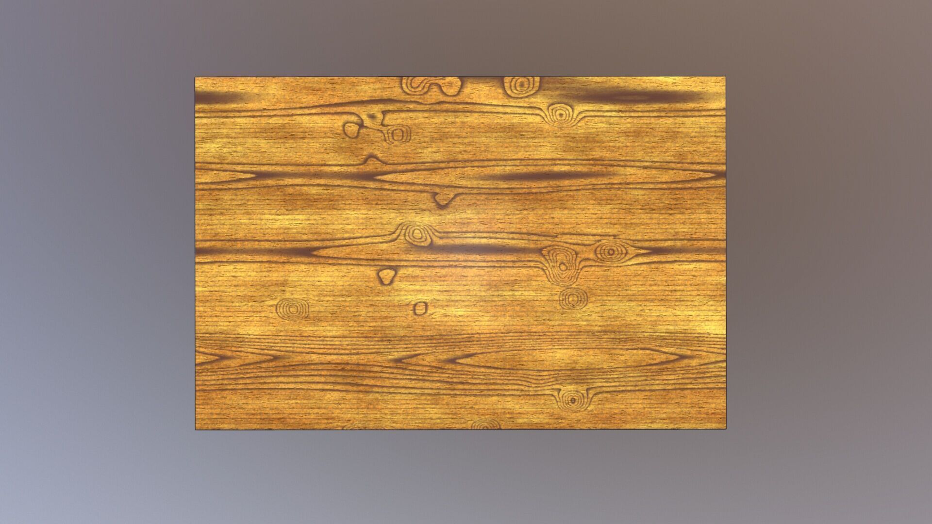 Wooden Side Table 3D model_7