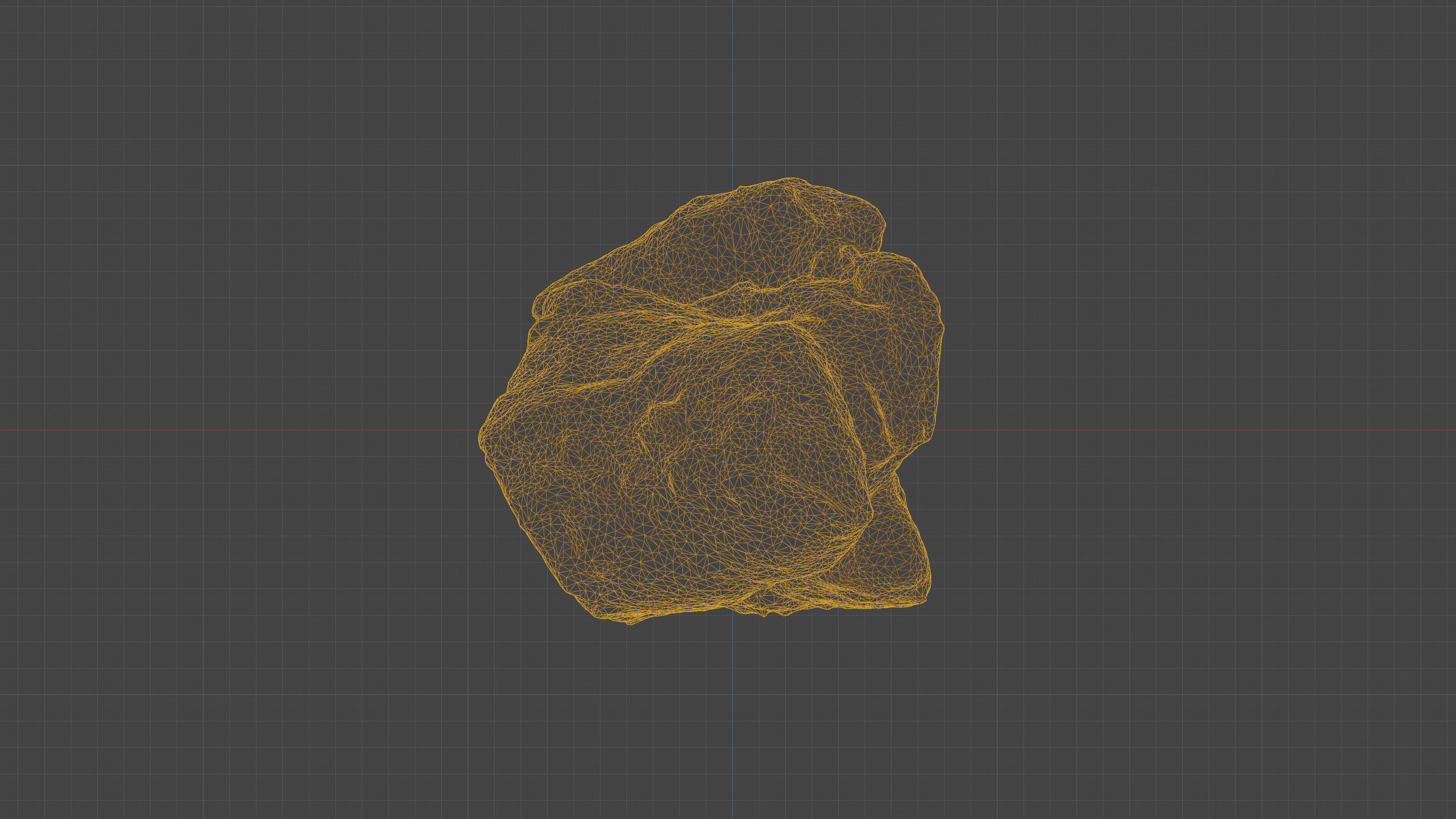 Scanned shashlik BBQ Meat on stick Low-poly 3D model_59