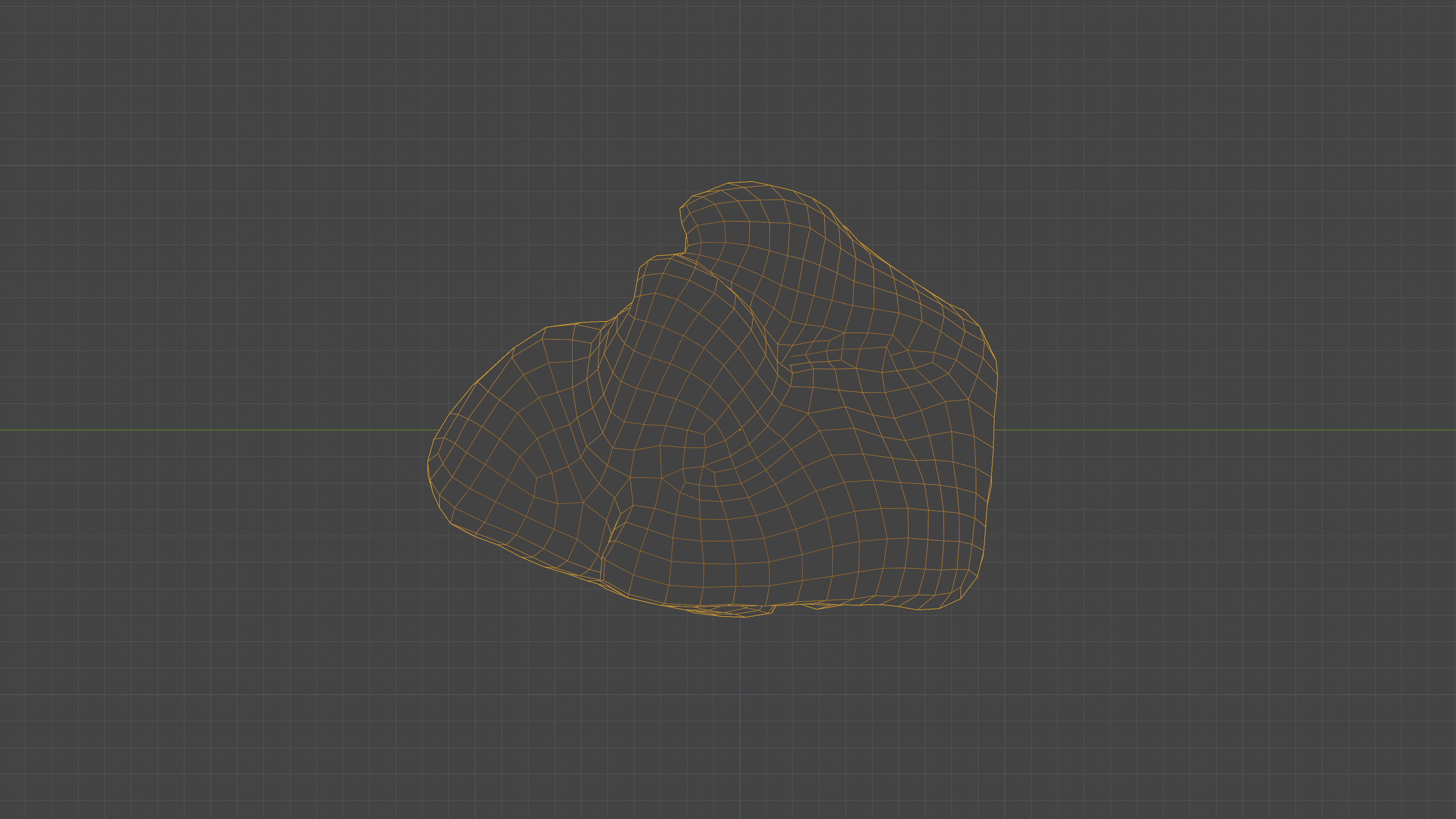 Scanned shashlik BBQ Meat on stick Low-poly 3D model_34