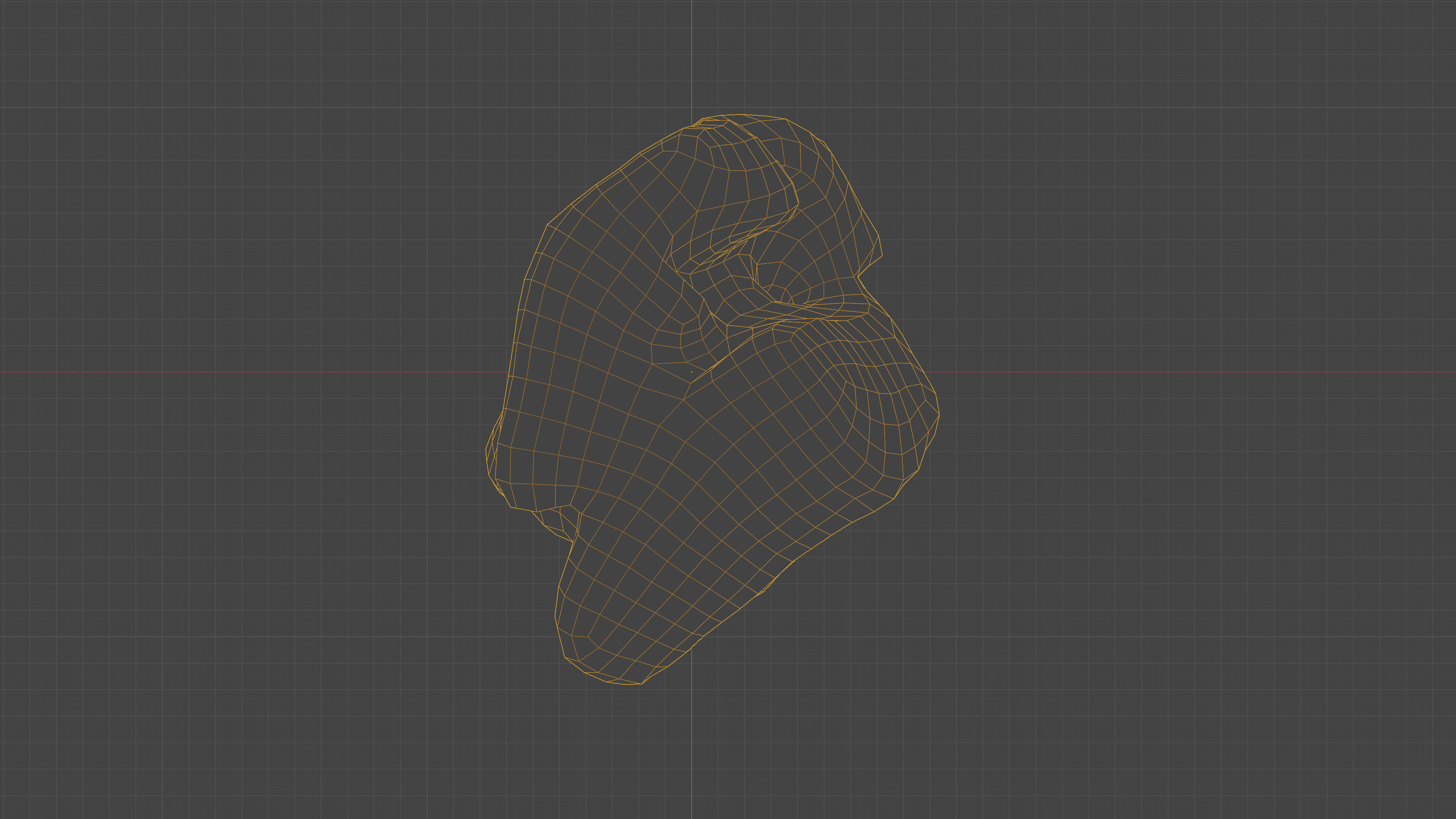 Scanned shashlik BBQ Meat on stick Low-poly 3D model_35