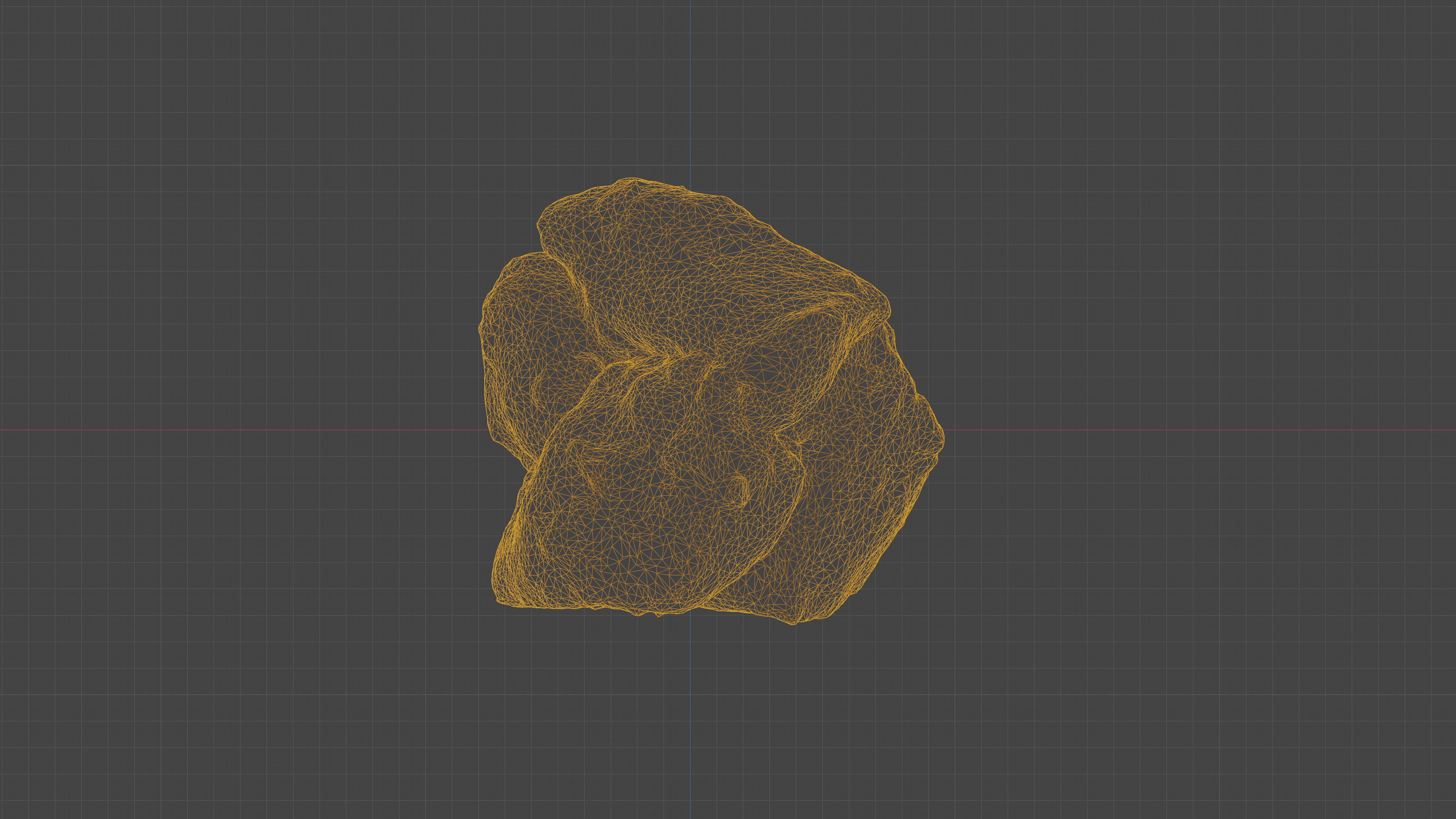 Scanned shashlik BBQ Meat on stick Low-poly 3D model_57