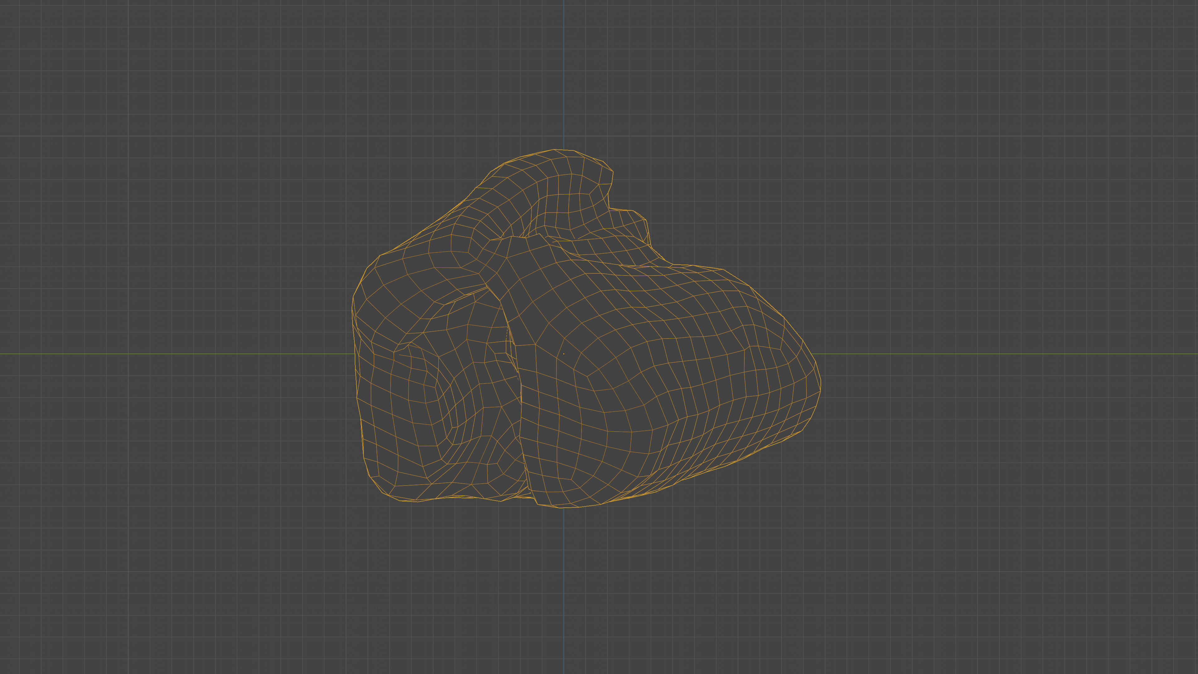 Scanned shashlik BBQ Meat on stick Low-poly 3D model_33