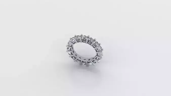 Diamond eternity ring