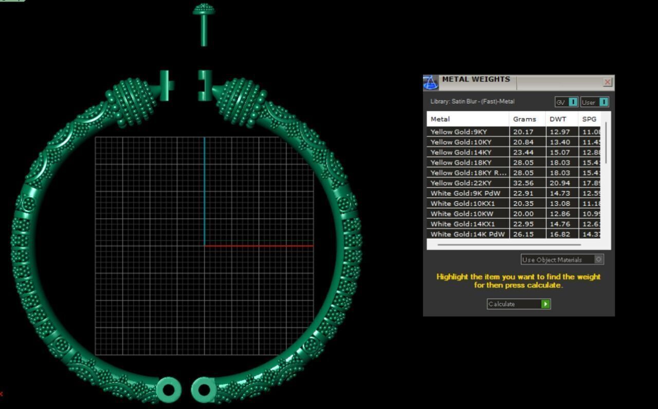 Bangles 3D print model_4