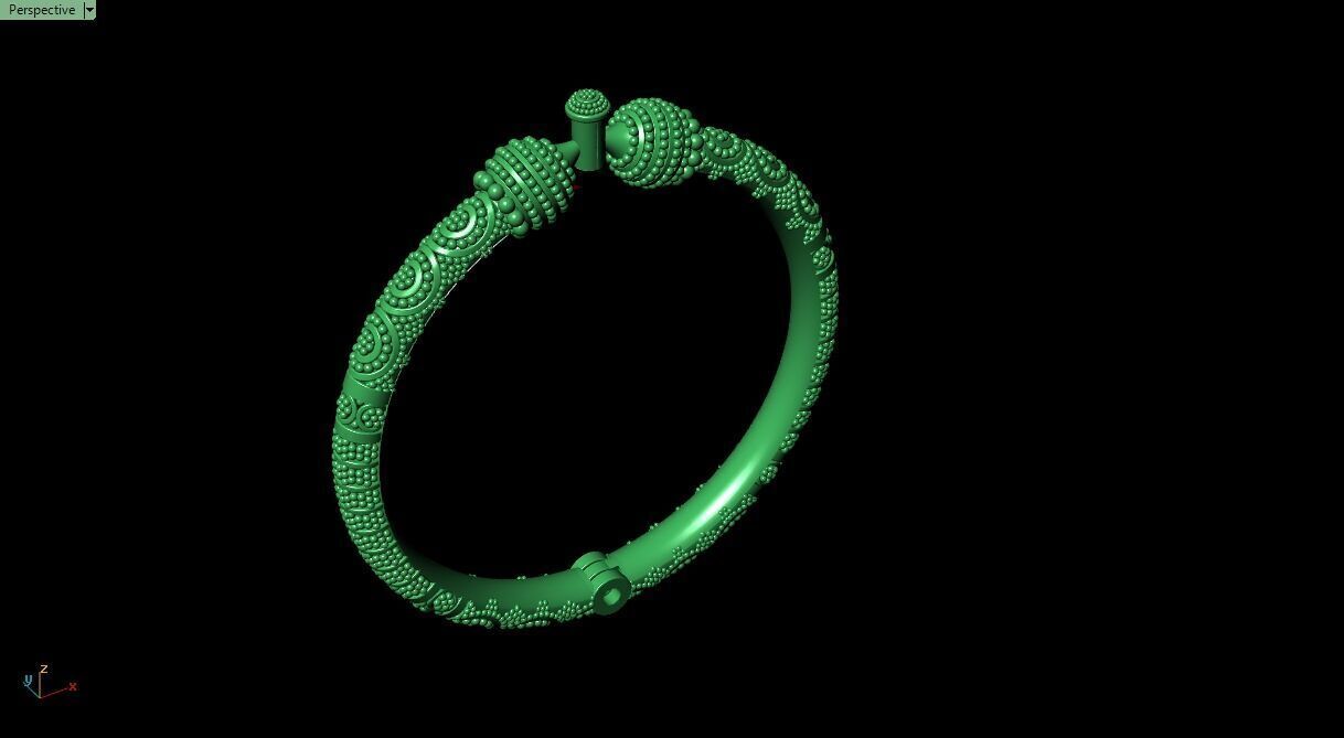 Bangles 3D print model_1