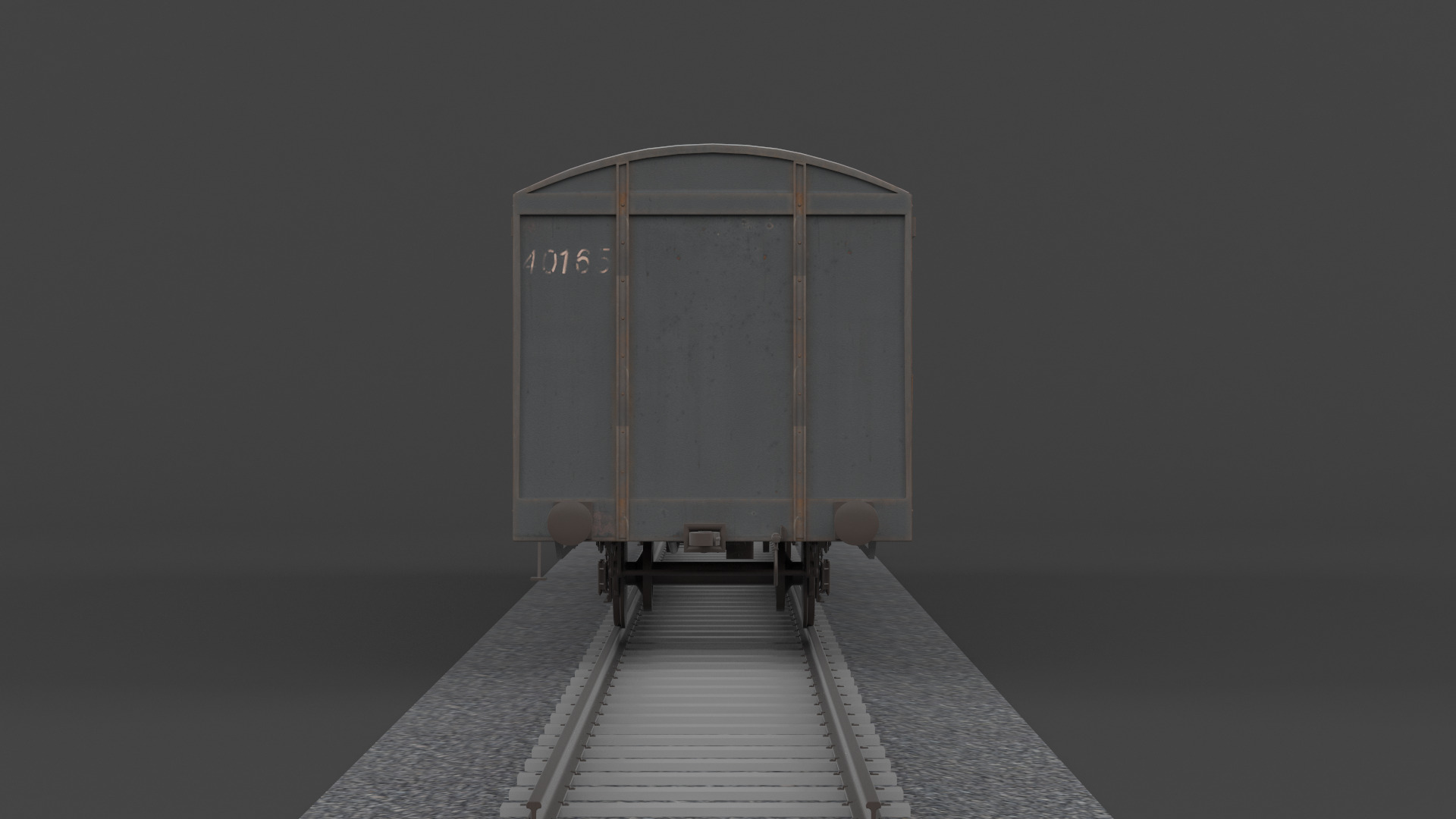 Boxcar 3D model_4