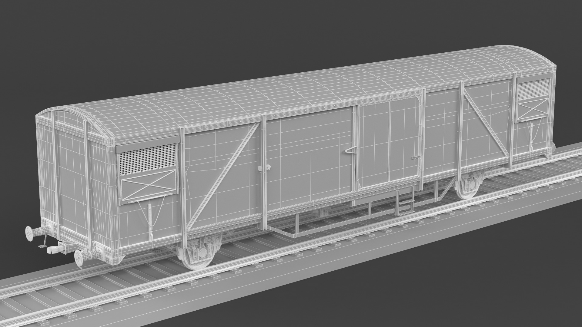 Boxcar 3D model_10
