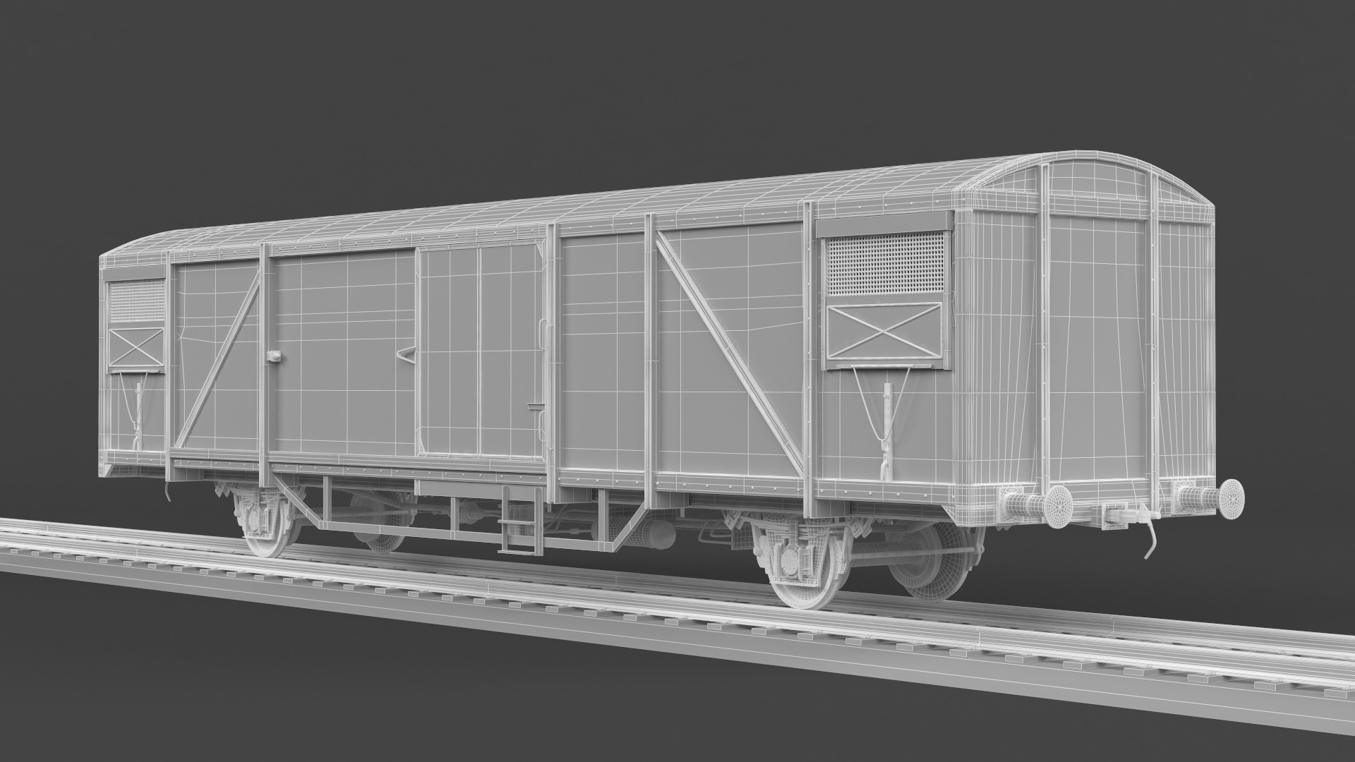 Boxcar 3D model_8