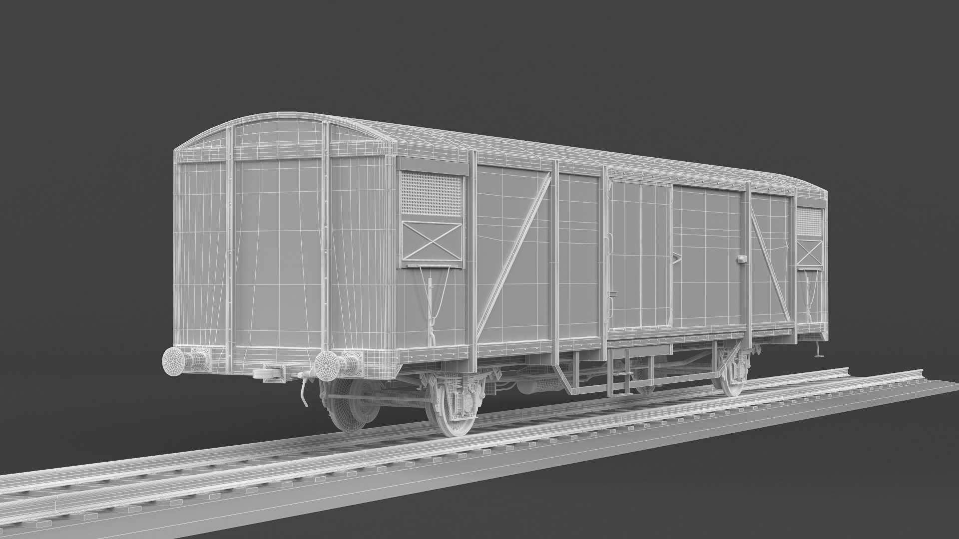 Boxcar 3D model_13
