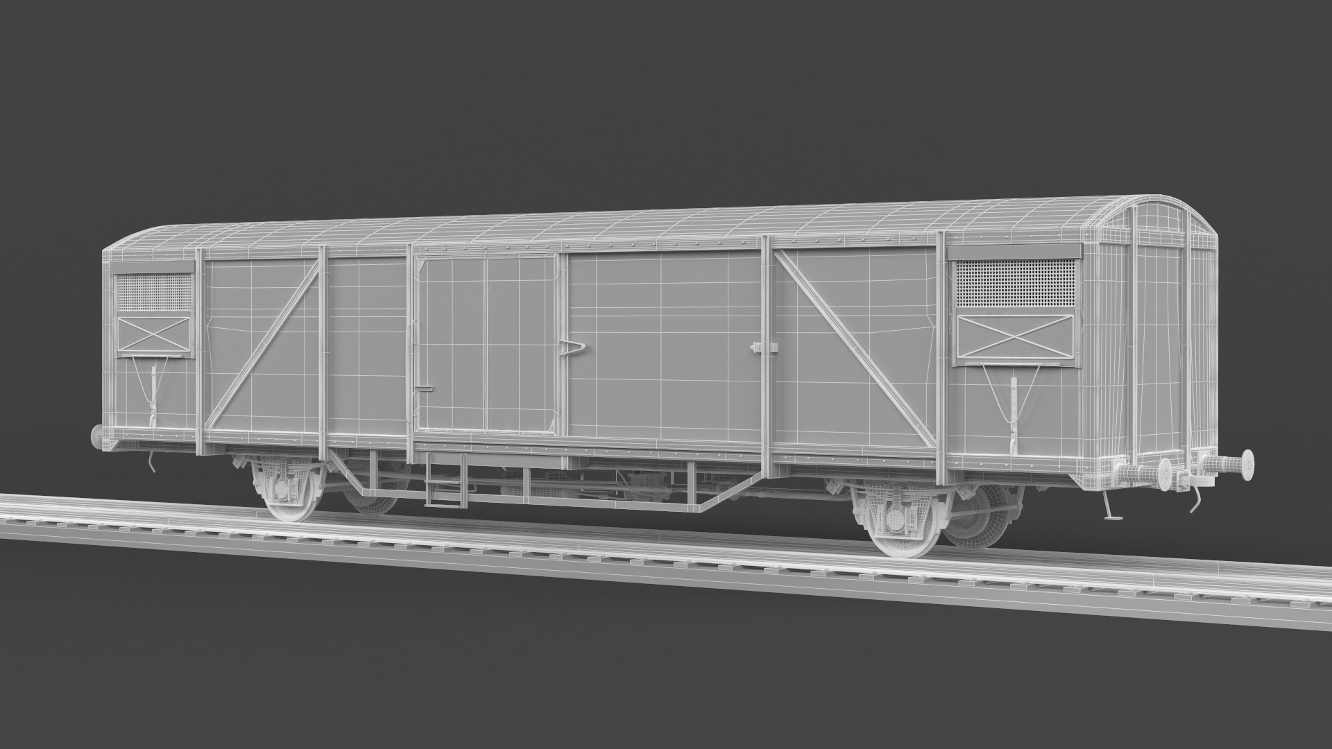 Boxcar 3D model_14