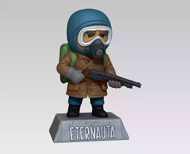El Eternauta - KeyChain Figurine version