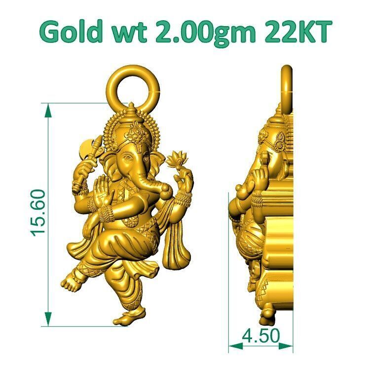 ALL TYPES OF LIGHTWEIGHT MURTI GOD IDOL PENDENT 3D print model_22