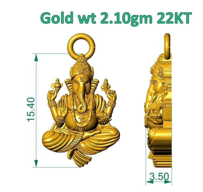 ALL TYPES OF LIGHTWEIGHT MURTI GOD IDOL PENDENT 3D print model_24