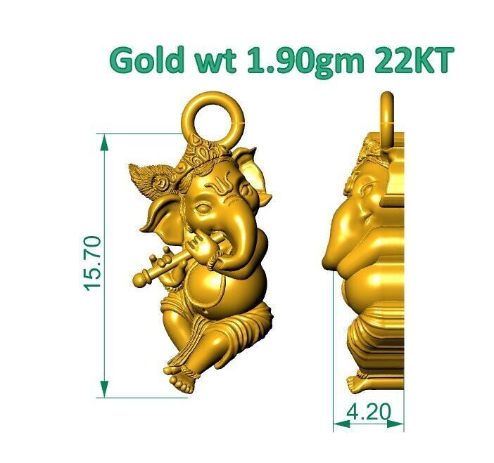 ALL TYPES OF LIGHTWEIGHT MURTI GOD IDOL PENDENT 3D print model_11
