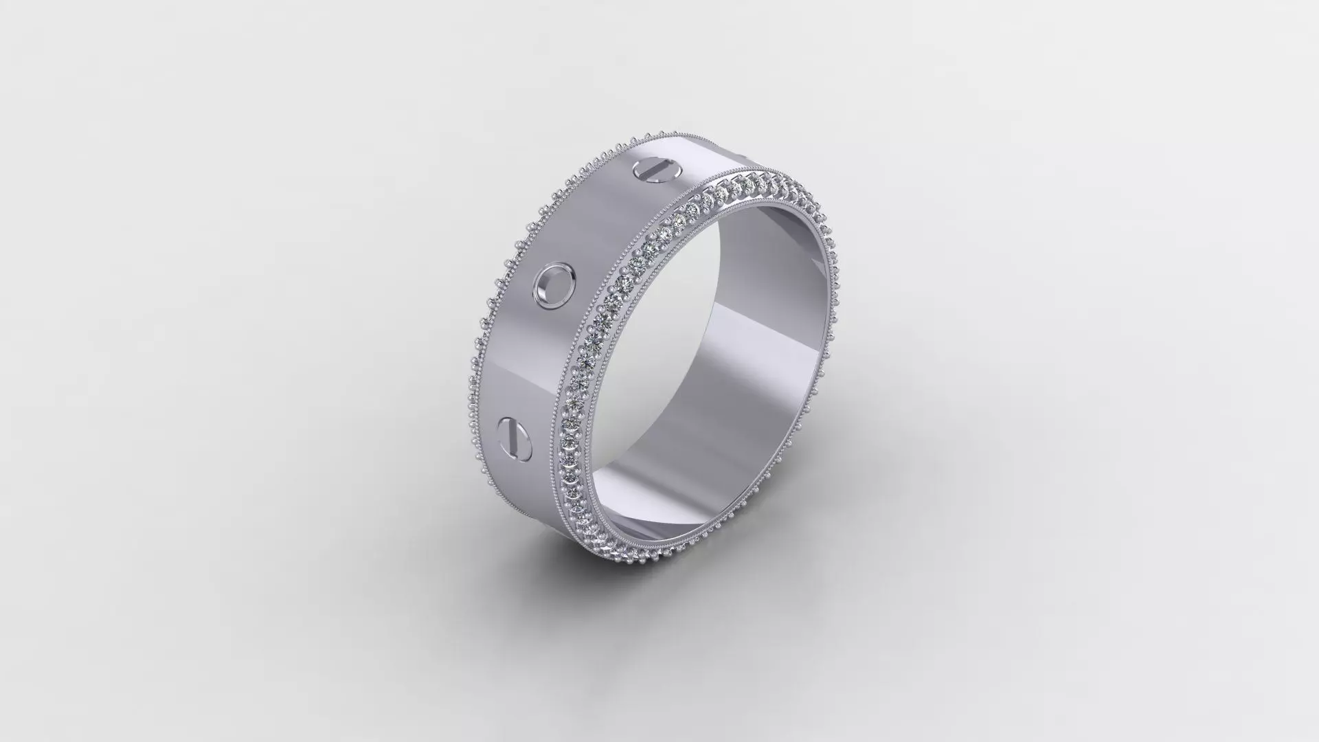 screw bands  3D model_0