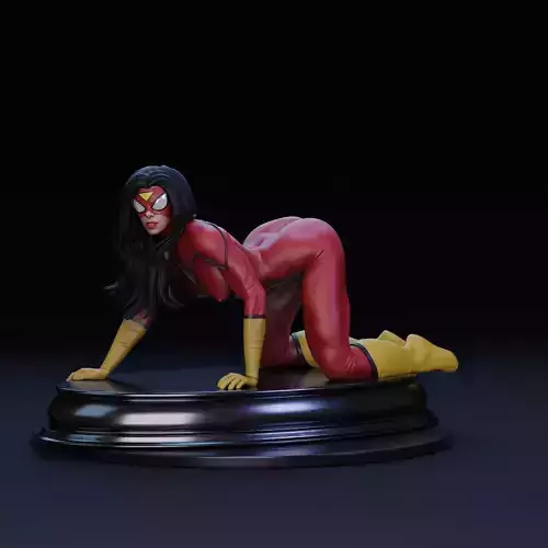 Spider-Woman 02 3D print model