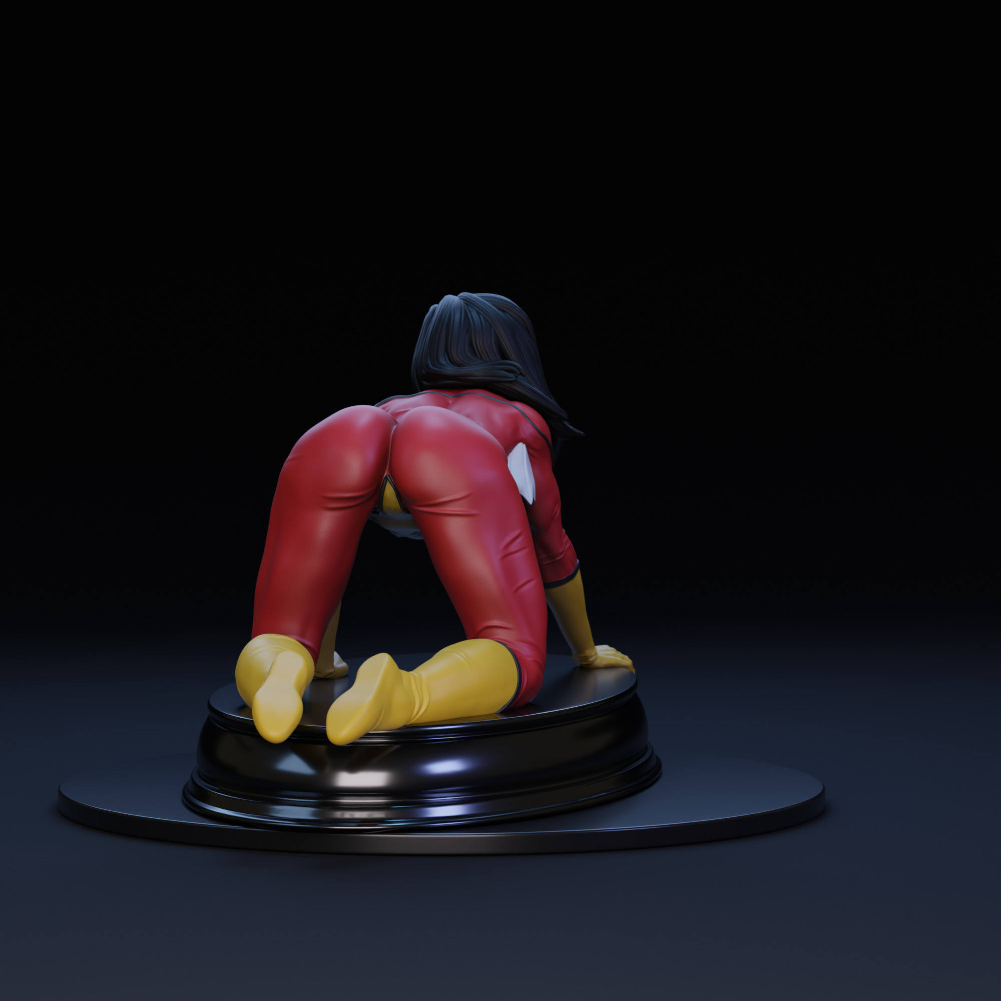 Spider-Woman 02 3D print model_6