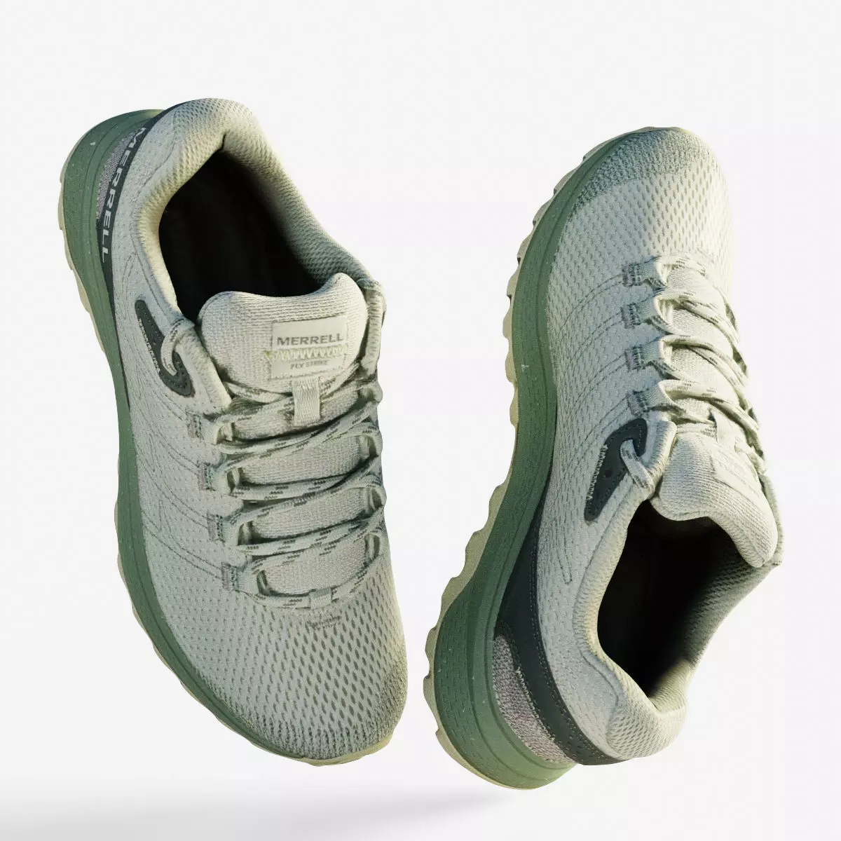 Scanned new sneakers Low-poly 3D model