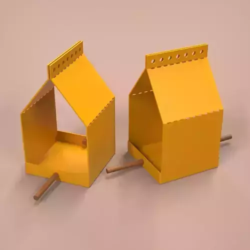 Bird Feeder 3D print model