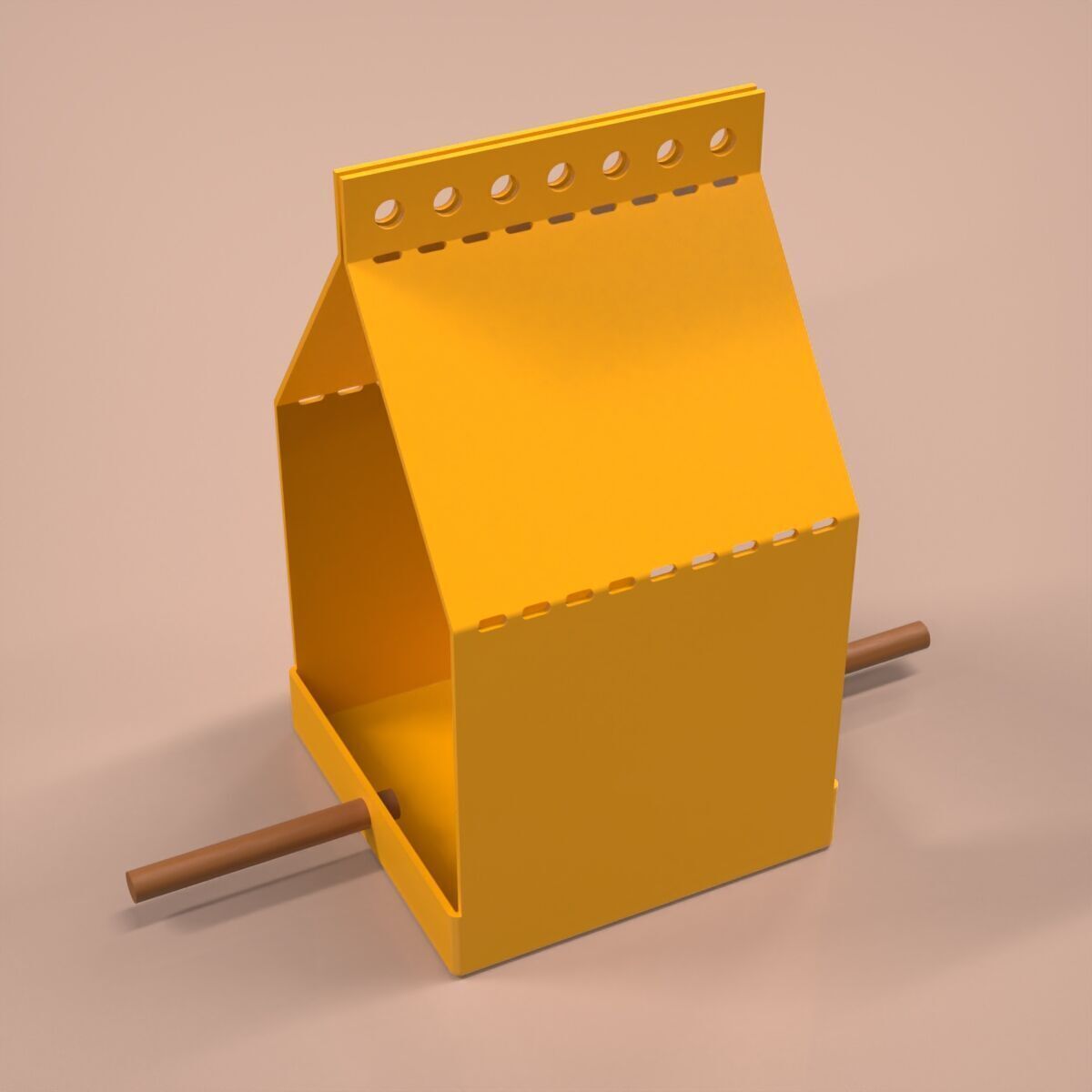 Bird Feeder 3D print model_1