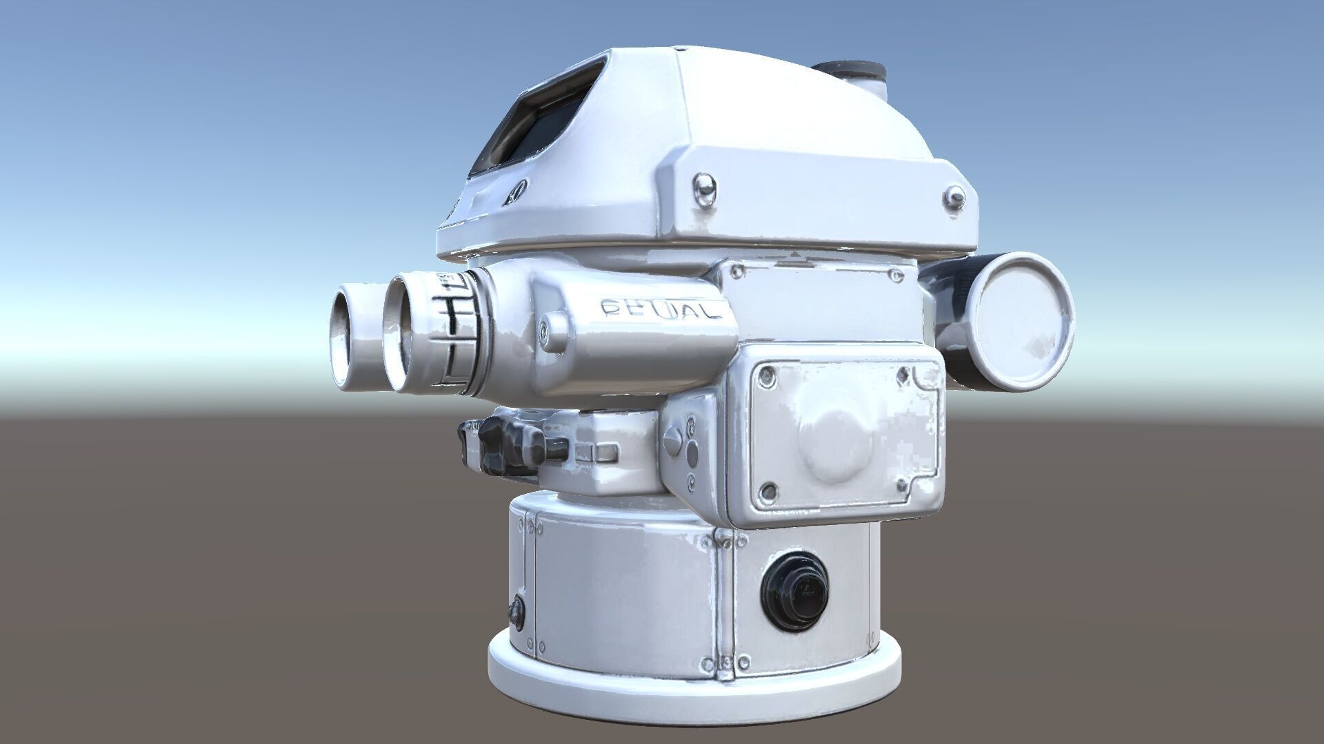 Precision Optical Device Model Pack Low-poly 3D model_5
