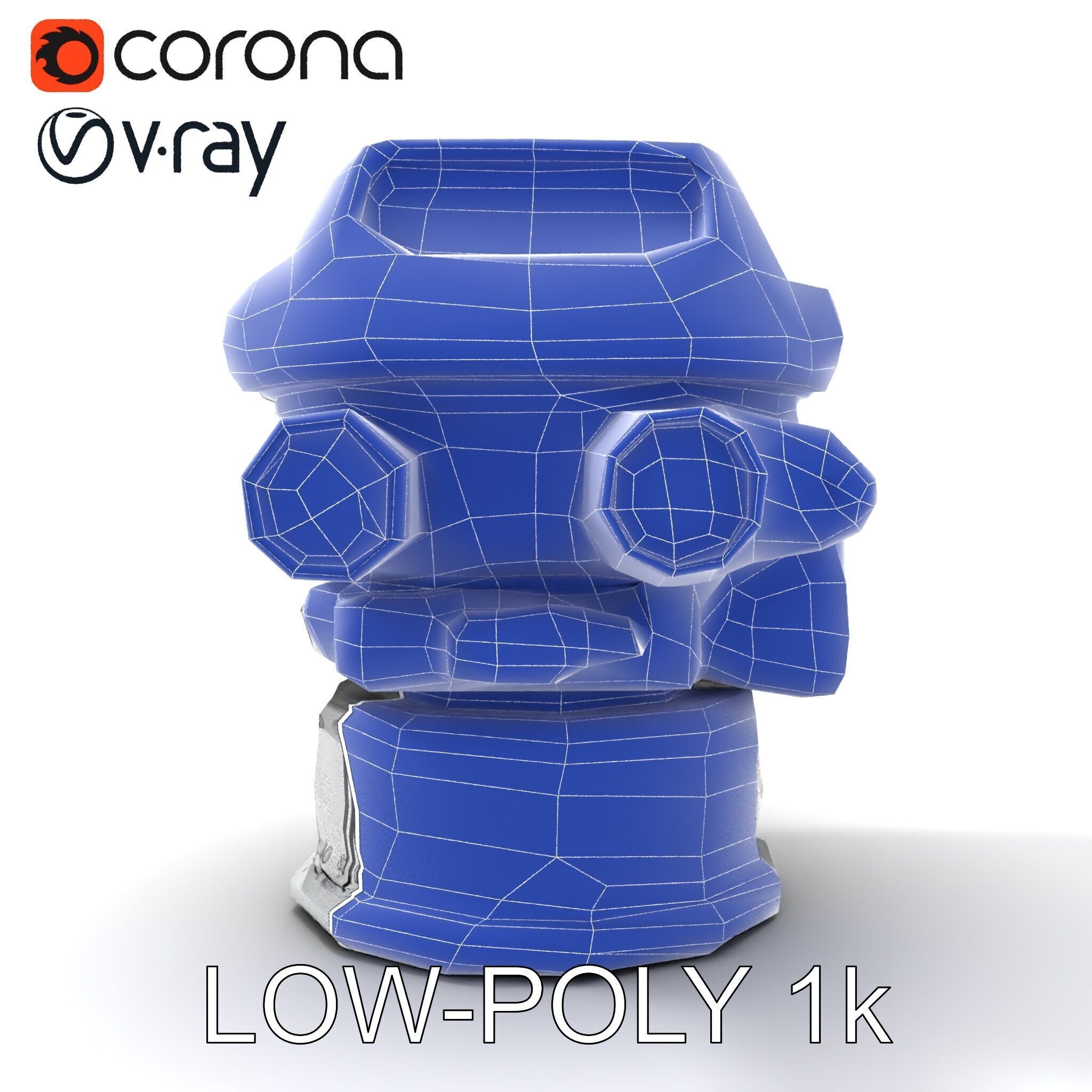 Precision Optical Device Model Pack Low-poly 3D model_34