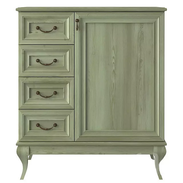 Chest of Drawers Free 3D model
