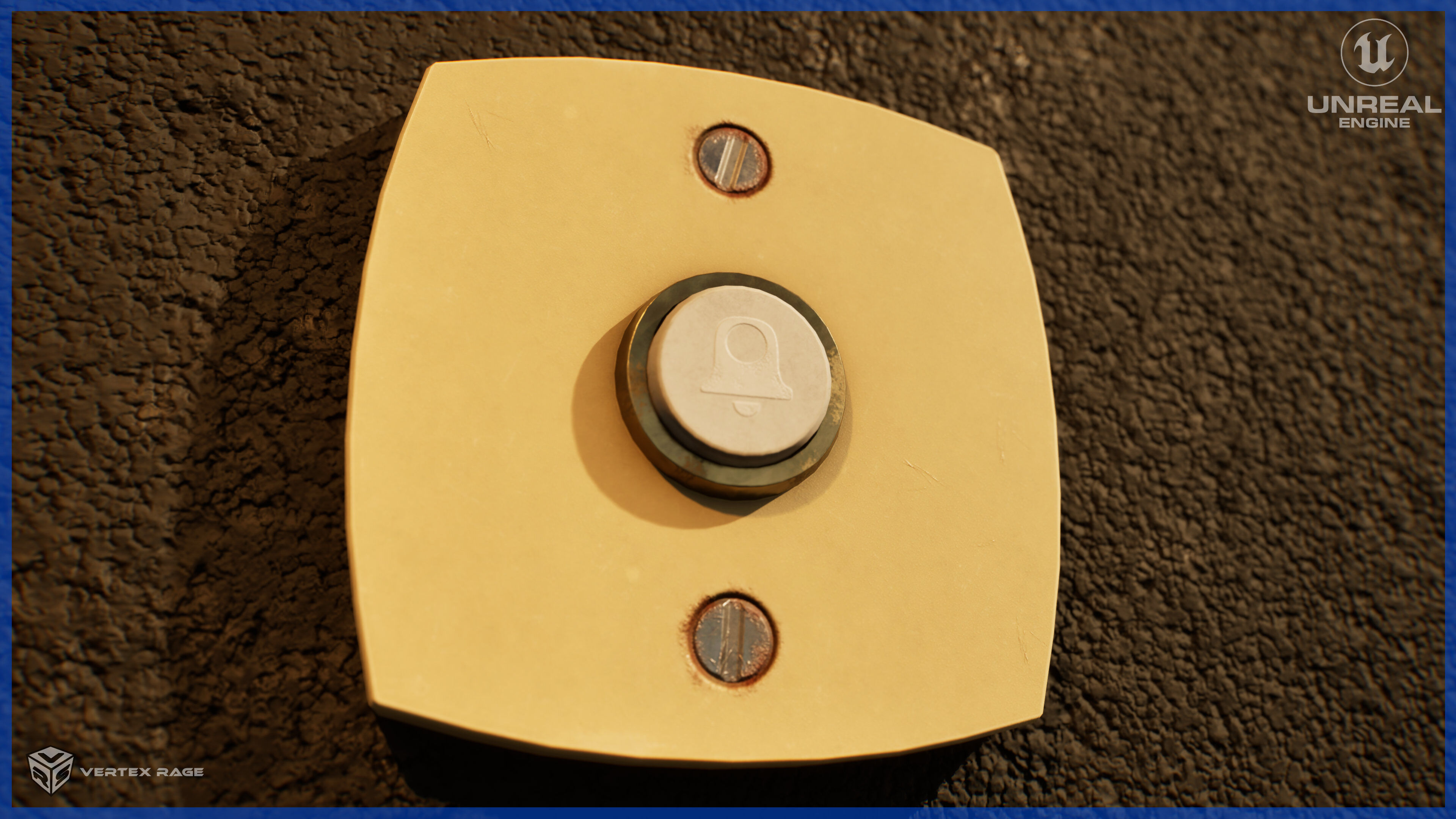 Doorbells Asset Pack - High-Quality Interactive Door Bells Low-poly 3D model_10