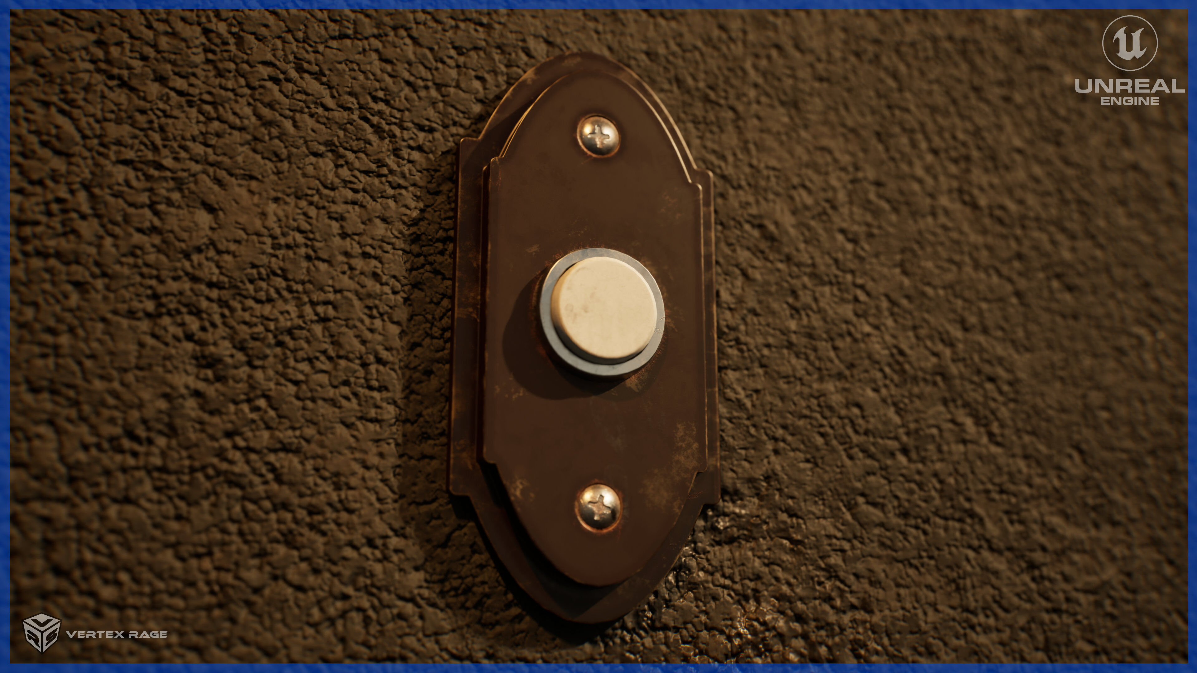 Doorbells Asset Pack - High-Quality Interactive Door Bells Low-poly 3D model_13